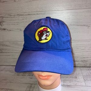 Buc-ees Gas Station Blue Baseball Cap Hat Adjustable 100% Cotton Adult
